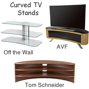 Curved TV Stands